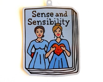 Book Sticker: Sense and Sensibility