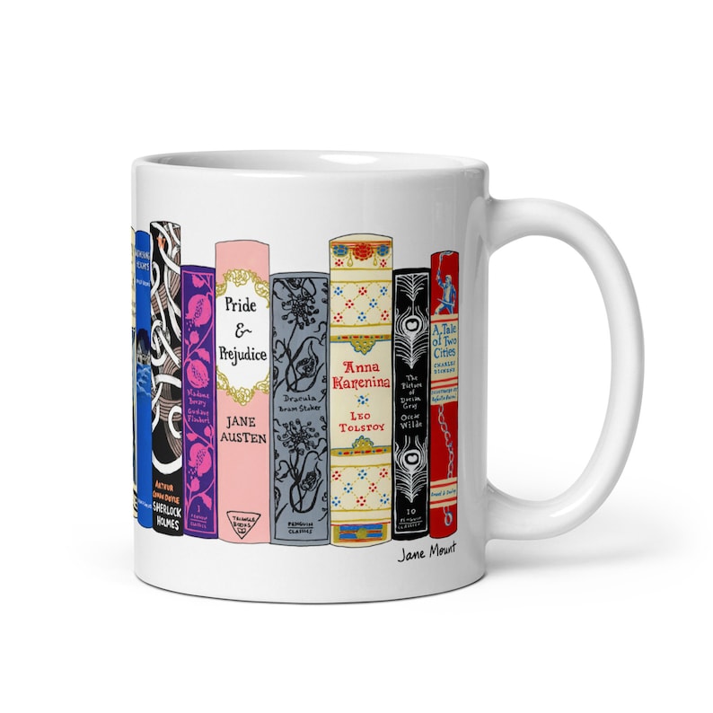 Mug: Novels of the 1800s image 1