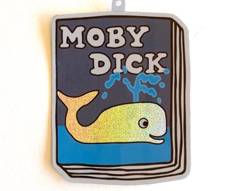 Book Sticker: Moby Dick