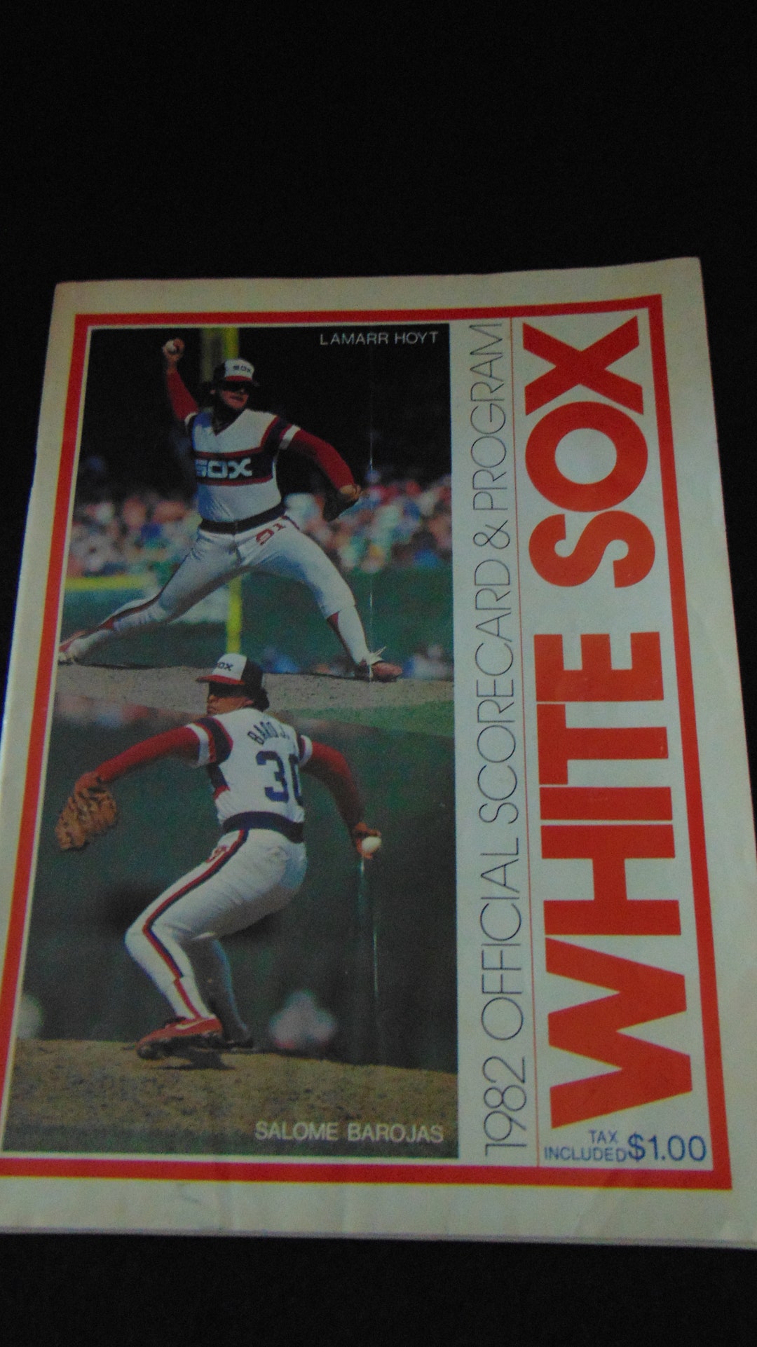 1982 Chicago White Sox Scorecard and Program - Etsy