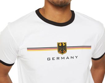 Germany Shirt, German Pride Tee, Deutschland Heritage T Shirt, European Culture Souvenir Gift