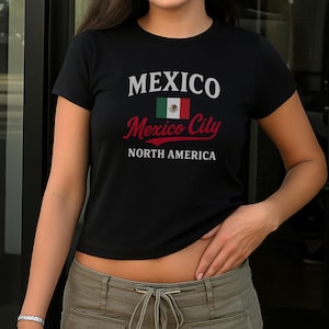 Mexico Y2k Jersey Top, Mexico jersey-Mexico  shirt-Soccer y2k vintage 2000s , Mexico Baby Tee, Y2K Crop Top Mexico Tshirt