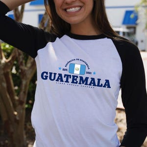 Guatemala Unisex Baseball Tee - Latina Pride Shirt