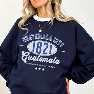 Guatemala Unisex Sweatshirt, ,Guatemala tshirt -Guatemala shirt- latina shirt- Guatemala crop top-2000s clothing- Guatemala gift