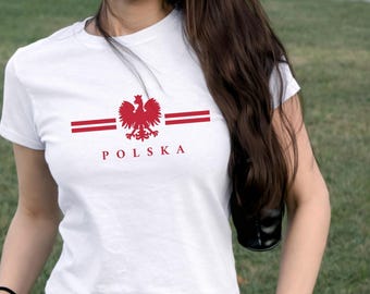Camiseta de Polonia, camiseta de águila polaca, camiseta de Polonia, regalo de Polonia, camiseta polaca