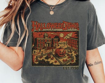 retrohalloween-tröjor - Halloween-spöklik present - halloween-tröja - halloween-presenter - halloween-t-shirt - läskig halloween-tröja