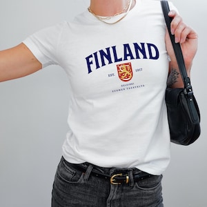 Finland T-Shirt – Vintage Helsinki Pride Cotton Top