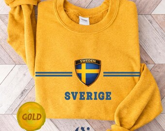 Zweden voetbalsweater, Sverige National Team, Stockholm cadeau