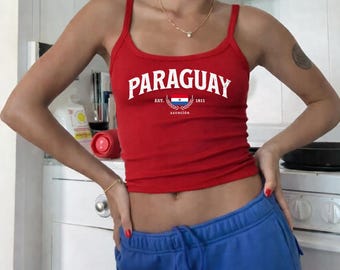 Camiseta de Paraguay, camiseta de Paraguay, camiseta del orgullo paraguayo, camiseta de herencia latina