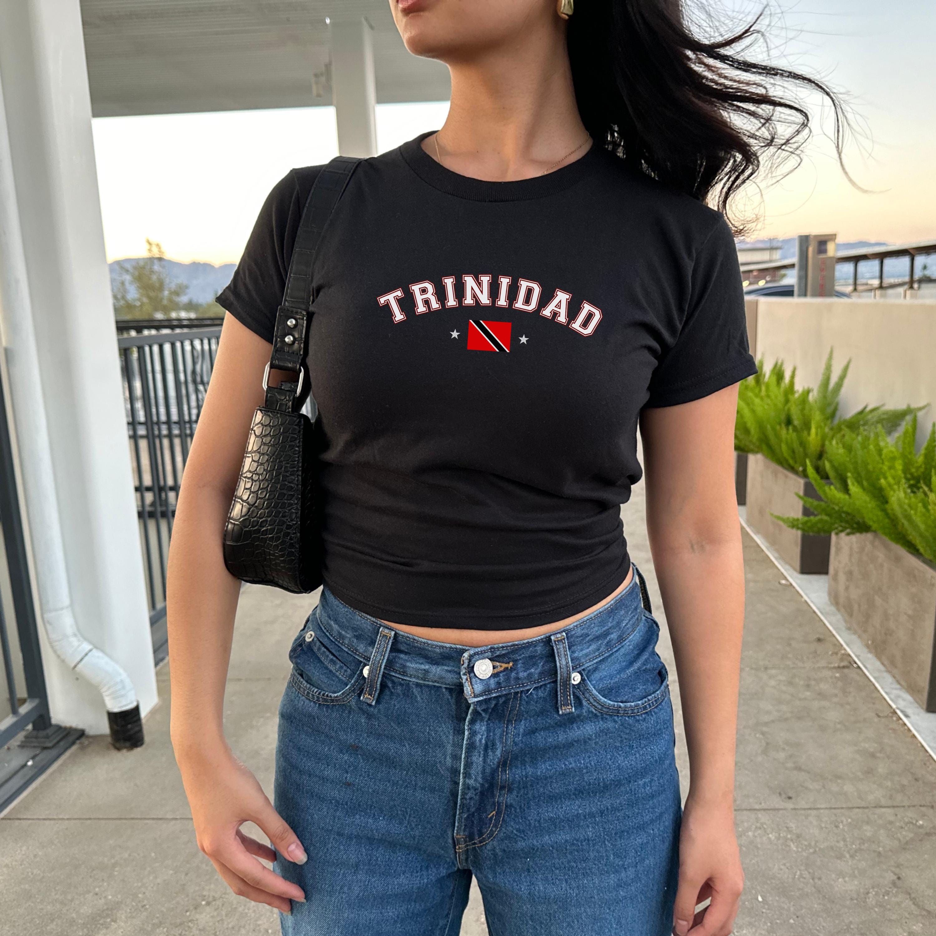 Trinidad Y2k Jersey Top-trinidad Tshirt-y2k Tank Top-90s 2000s