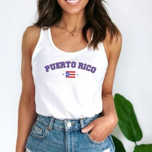 Puerto Rico Y2k Tank Top, Puerto Rico shirt-Soccer y2k vintage 2000s , Puerto Rico Baby Tee,  Puerto Rico Crop Top- Puerto Rico Tshirt