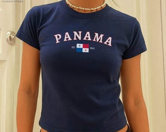 Camiseta de Panamá, Camiseta Panamá, Camiseta Orgullo Panameño, Regalo de Recuerdo de Centroamérica