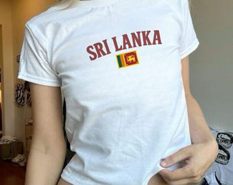Camiseta de Sri Lanka - Bandera de Sri Lanka - Camiseta vintage de Sri Lanka, Regalo de Sri Lanka - Camisa de Sri Lanka