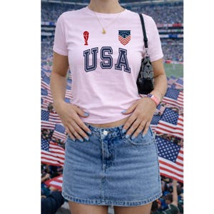 USA Fotbollströja – Amerikansk flagga Fotbollströja bild 7