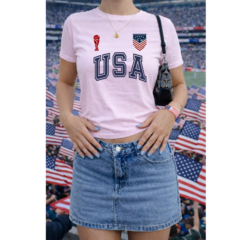 USA Fotbollströja – Amerikansk flagga Fotbollströja bild 7