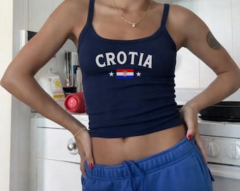 Camiseta regata da Croácia - Bandeira Hrvatska - Camisa da Croácia - Presente da Croácia - Camiseta Croácia -Hrvatska
