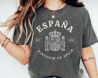 Spain y2k jersey top-Espana tshirt-Spain shirt-Spain soccer-Spain crop top-Spain tshirt-Spain baby tee-Espana soccer jersey-Spain Jersey