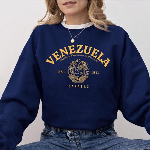 Venezuela Sweatshirt, venezuela flag shirt- venezuela gift- Venezuelan Flag Crewneck Pullover- flag sweatshirt