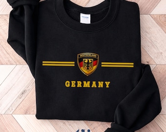 Germany National Team Sweatshirt, Deutschland Soccer Sweater-Deutschland Crewneck Pullover- Germany Gift, Germany Souvenir