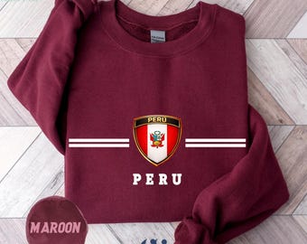 Sudadera de la selección peruana, sudadera de fútbol peruana, sudadera peruana, sudadera Latinx Pride, sudadera peruana