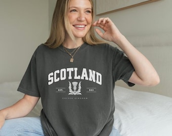 Vintage Schotland T-shirt – souvenir Edinburgh Family Trip
