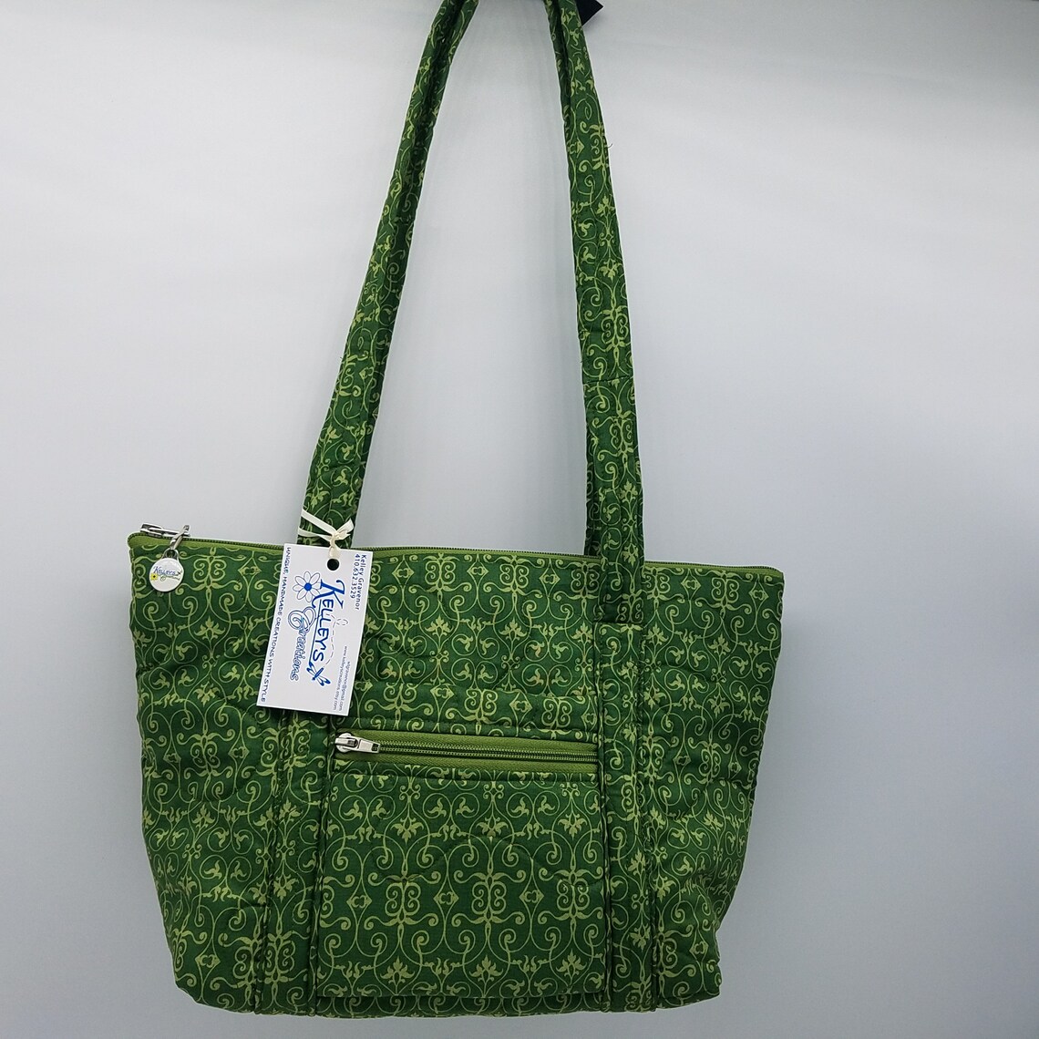 bolso acolchado tela