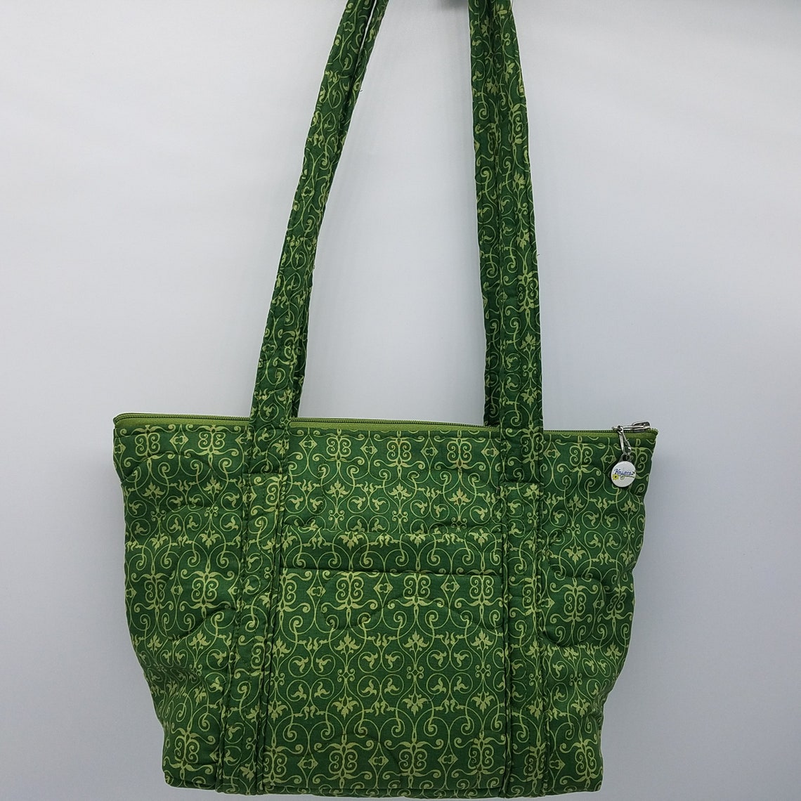 bolso acolchado tela