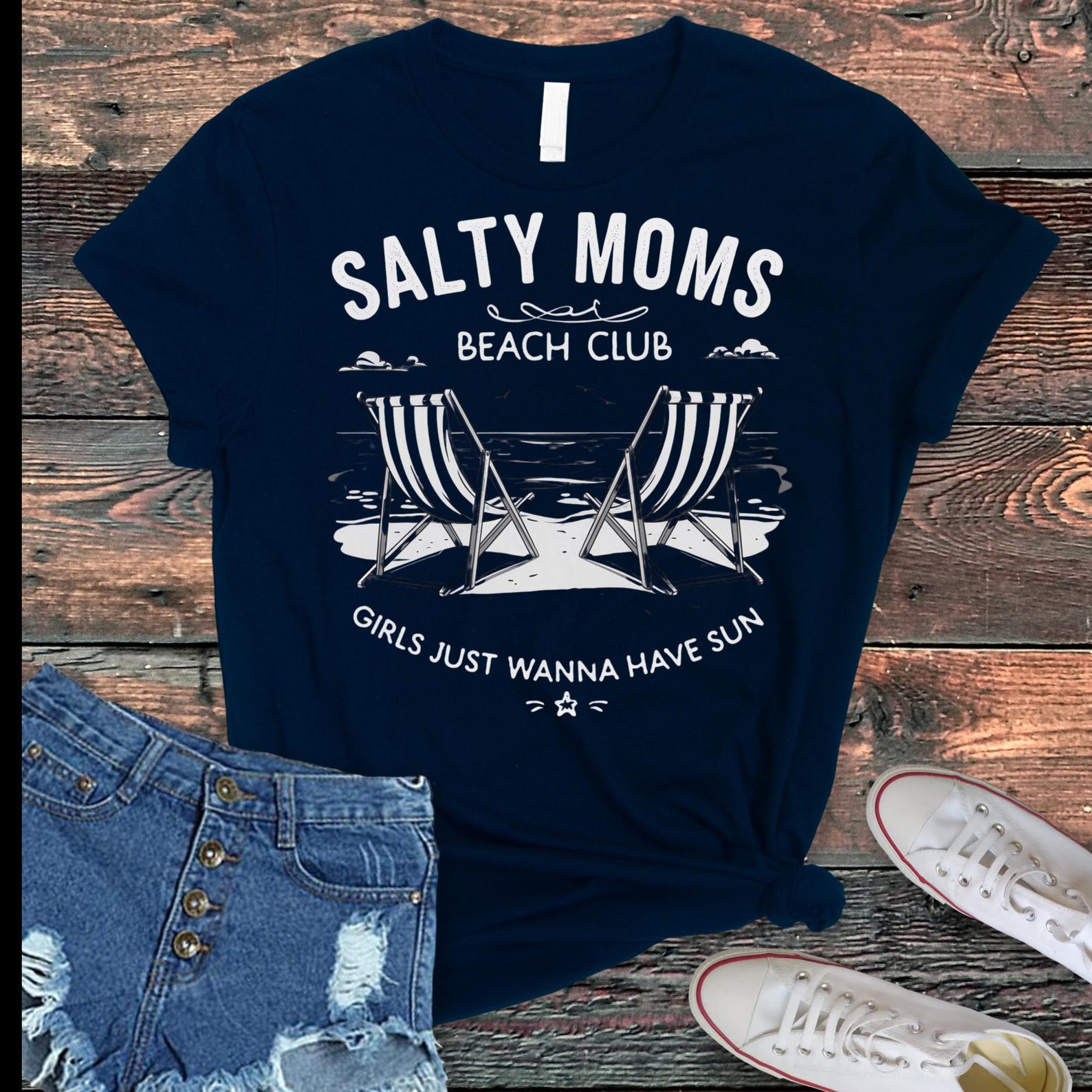 Mommy's Beach Bums - Seaside Memories Personalized Flip-Flops Beach