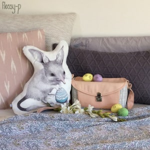 Easter Bilby Stuffie, Medium Size. Australian Animal Softie, Plush Soft Toy. Illustration by flossy-p. zdjęcie 4