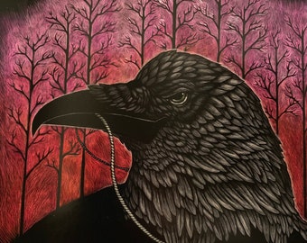 The End (SALE) Original, one of a kind art