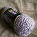 one skein of Lion Brand Homespun yarn destash Granite