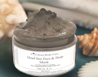 Dead Sea Face and Body Mud Mask 4 oz ~