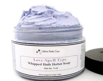 The Love Spell Whipped Bath Butter Soap 4oz