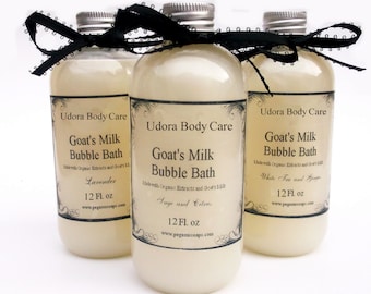 Cucumber Melon Creamy Goats Milk Bubble Bath 12 oz size ~Skin Care~Bubble Bath~