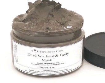 Dead Sea Face and Body Mud Mask 4 oz ~