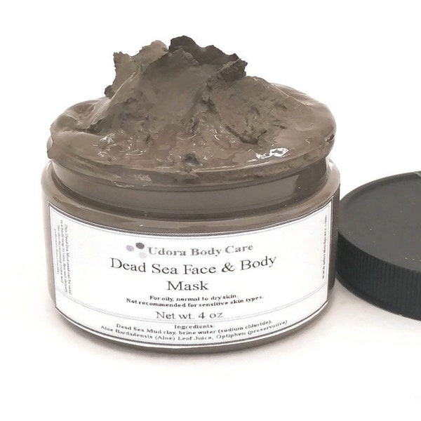 Dead Sea Face and Body Mud Mask 4 oz ~