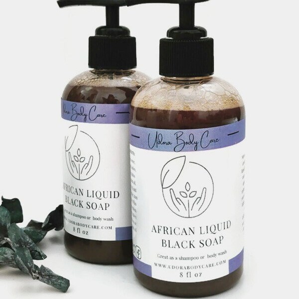 Desert Sage Liquid African Black Soap 8 oz