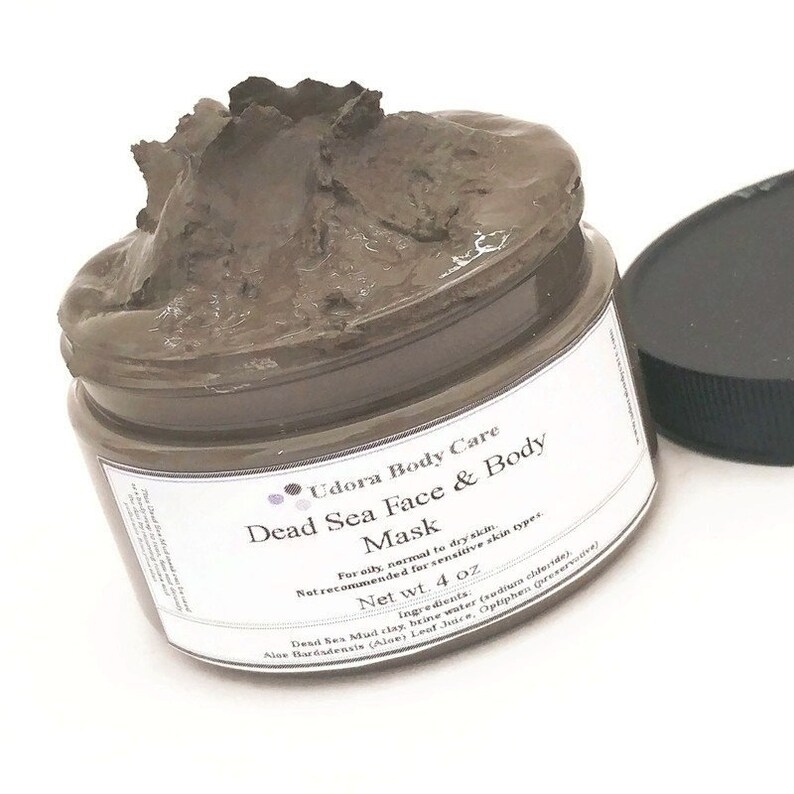 Dead Sea Face and Body Mud Mask 4 oz image 3
