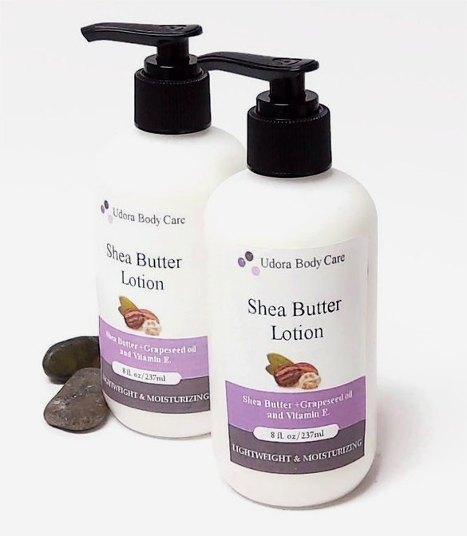 Shea Butter Lotion 8 oz Vegan Friendly Dry Skin Care Body Etsy