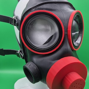 S10 gas mask red lenses - Etsy 日本