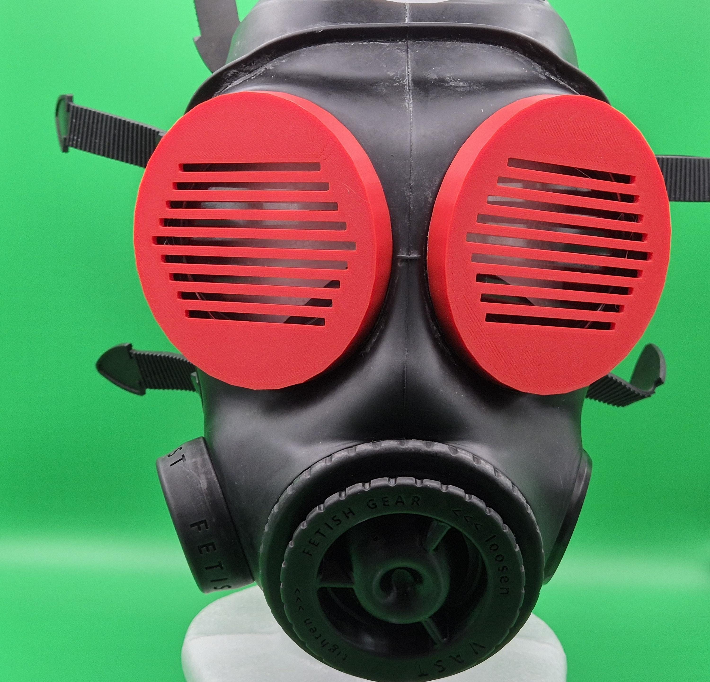 S10 gas mask red lenses - Etsy 日本