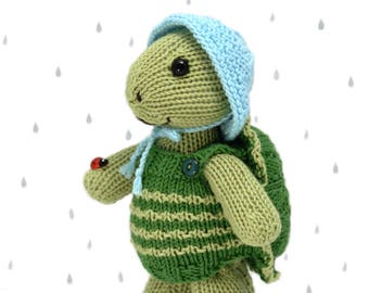 Rainy Day Turtle Knitting Pattern