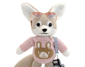Fennec Fox Knitting Pattern