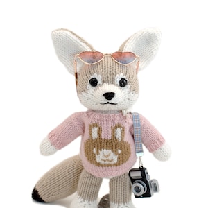 Fennec Fox Knitting Pattern