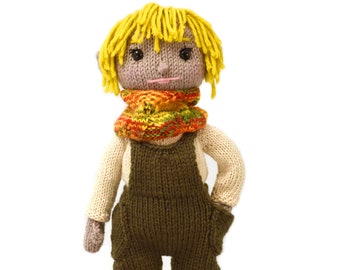 Autumn Outfit for Wood-Elf Doll Knitting Pattern