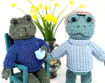Frog Friends Knitting Pattern