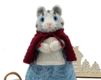 Tabby Cat Knitting Pattern PDF