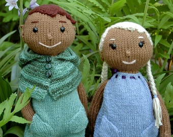 Wood-Elf Doll Knitting Pattern