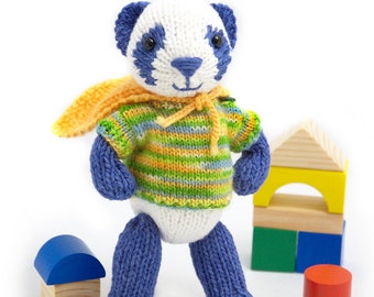 Super Panda Knitting Pattern