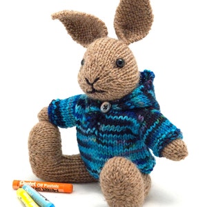 Well-dressed Bunny Knitting Pattern image 2